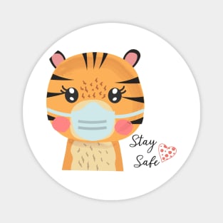 Tiger, Stay Safe Magnet